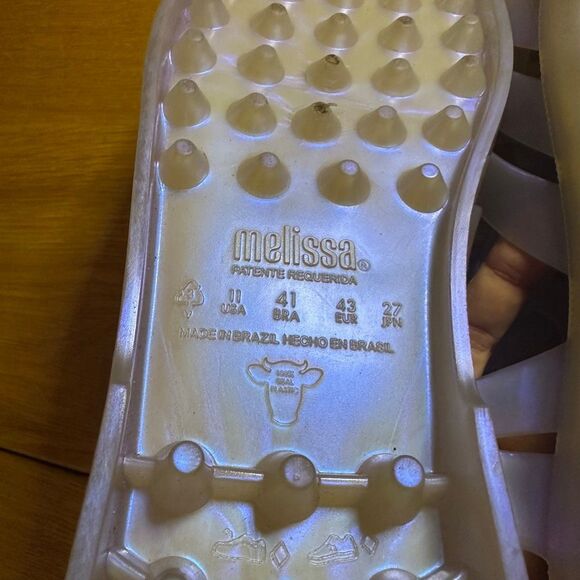 Melissa iridescent jelly sandals 11 - Picture 5 of 6